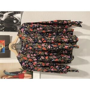 Banana Republic Floral Print Blouse - Petite XS